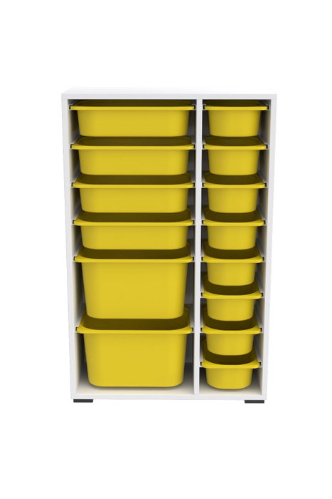 Hanah Home Rine 2D4K8U Blanco y Amarillo Hanah Home Rine 2D4K8U Blanco y Amarillo